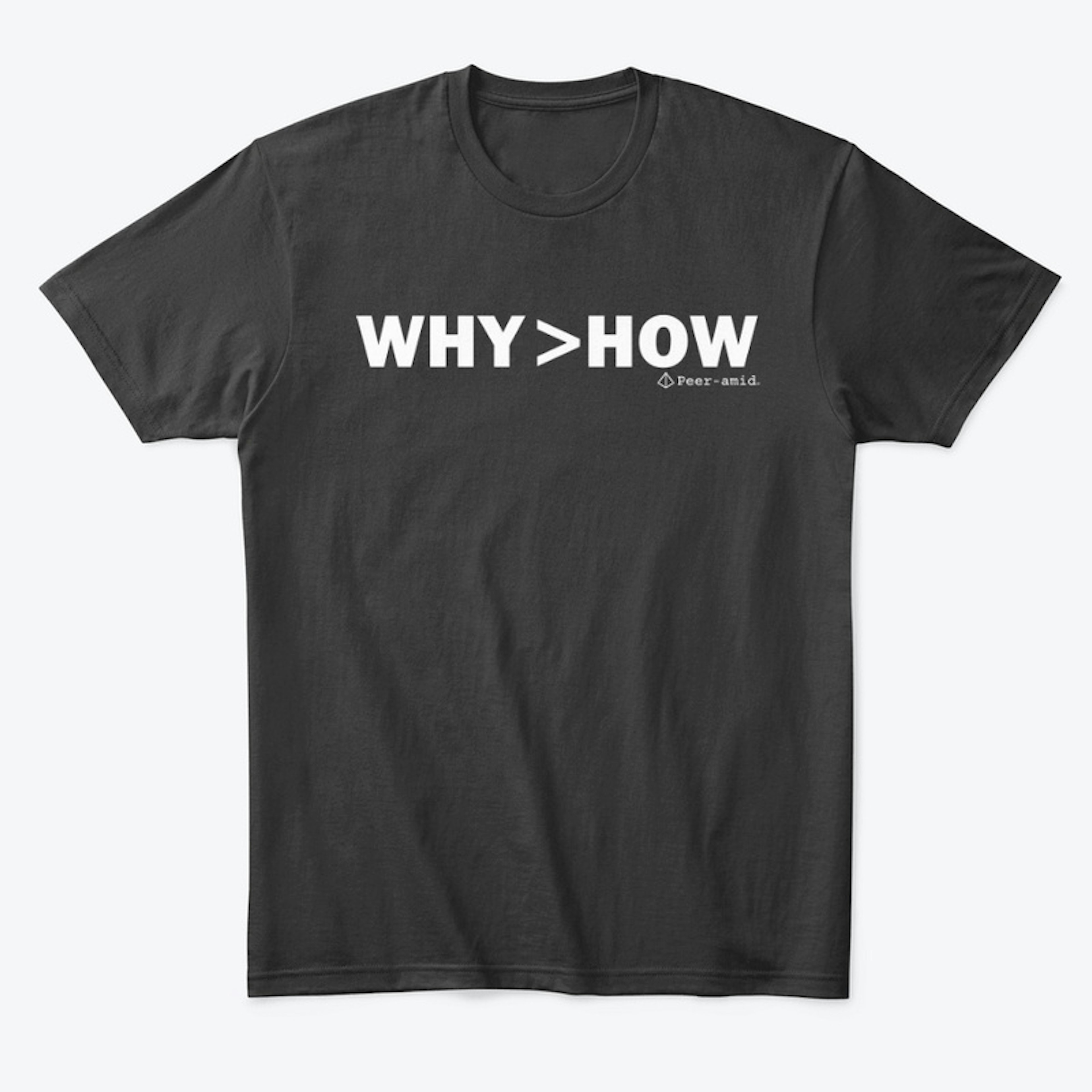 WHY IS GREATER THAN HOW (LARGE PRINT)