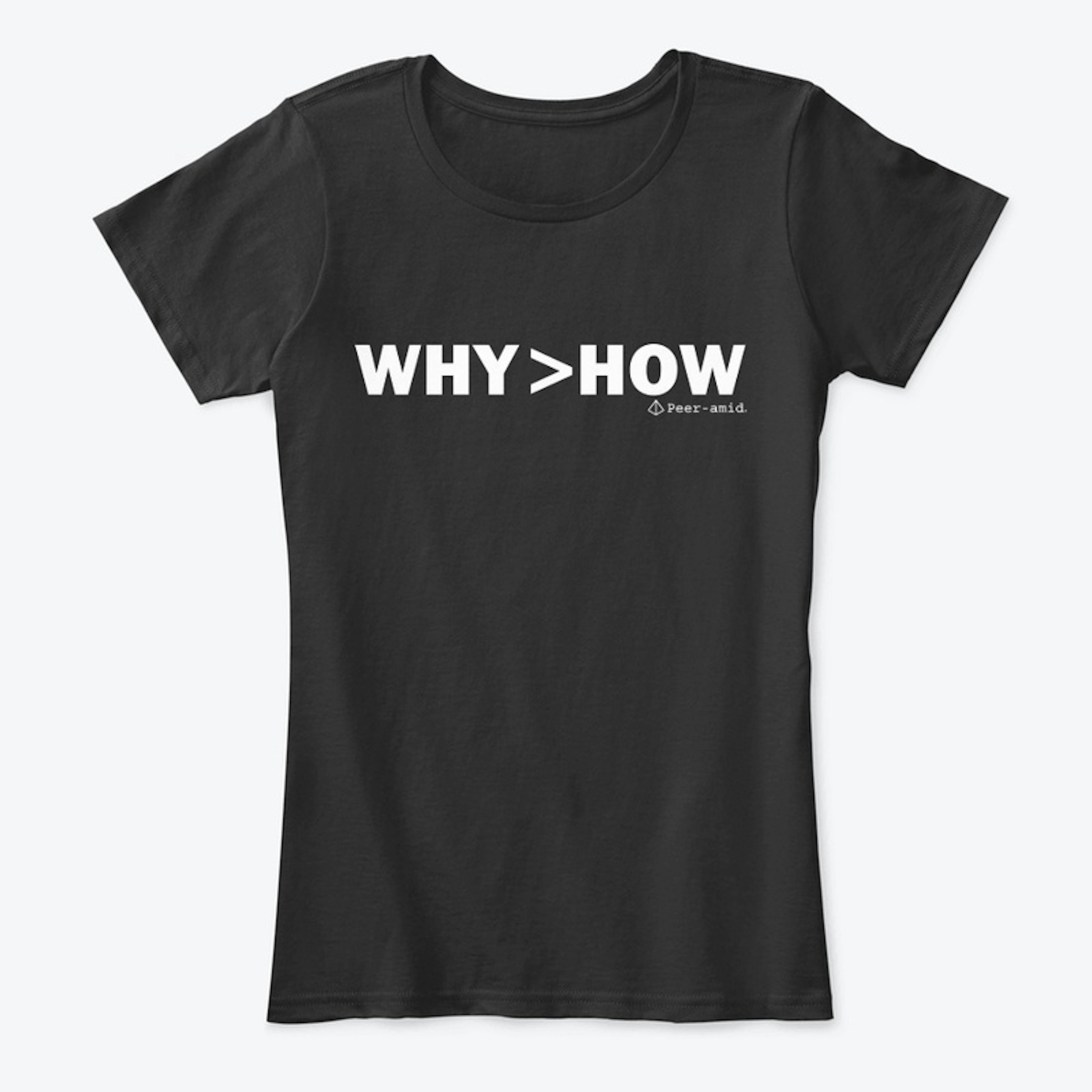 WHY IS GREATER THAN HOW (LARGE PRINT)